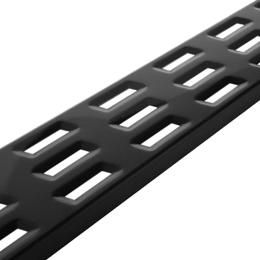 2303-0377BT – RAPTOR Running Board, Textured Black Aluminum Unlighted Rocker Panel Mount
